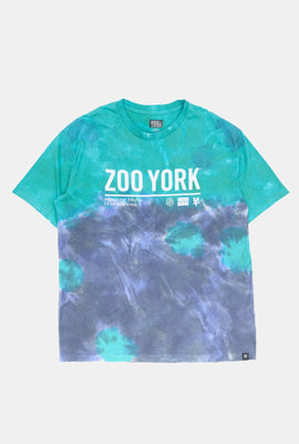 Zoo York Mens Tie-Dye Logo T-Shirt