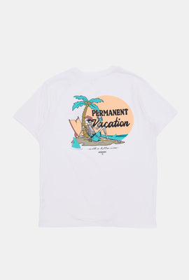 T-Shirt Imprimé Permanent Vacation Arsenic Homme