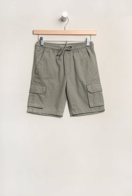 Amnesia Youth Cotton Ripstop Cargo Shorts
