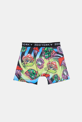 Zoo York Youth Skulls & Mushrooms Boxer Brief