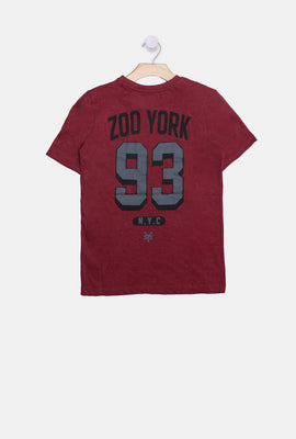 T-shirt imprimé logo universitaire Zoo York junior