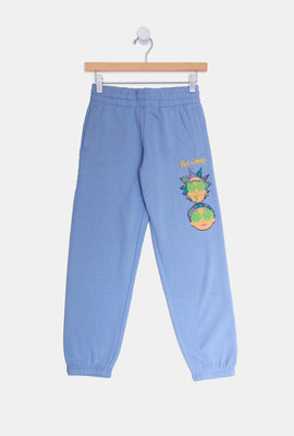 Jogger en molleton imprimé Rick And Morty junior
