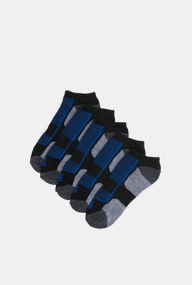 Zoo York Youth 5-Pack Athletic No Show Socks