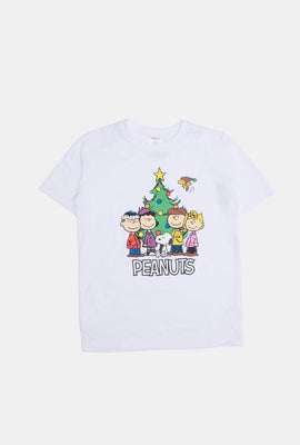 Youth Peanuts Christmas Graphic T-Shirt