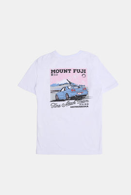 T-shirt imprimé Mount Fuji junior