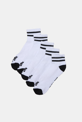 Zoo York Youth 5-Pack Athletic Ankle Socks