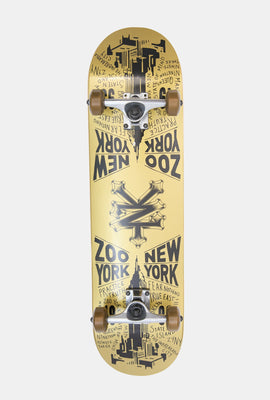 Zoo York Gold Mirror Image Skateboard 8